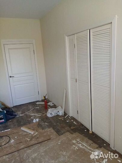 Установка межкомнатных дверей