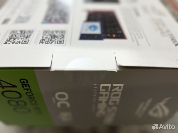 Asus RTX 4080 ROG Strix OC White Новые