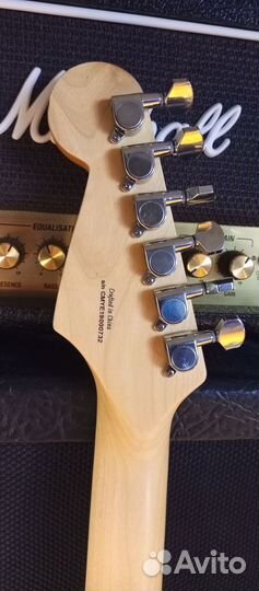 Электрогитара fender squier MM stratocaster hard