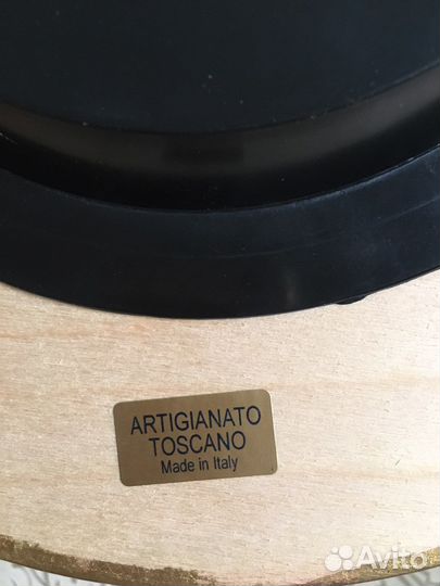 Итальянские Часы artigianato toscano ангелочки