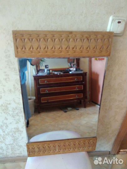 Зеркало.Ссср на деревянной основе
