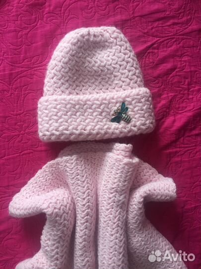 Комплект шапка+снуд