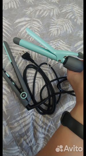 Выпрямитель и плойка для волос новые