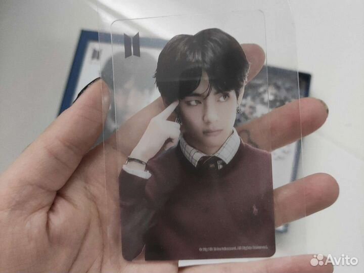 Оригинальные пазлы и карта тэхен бтс bts