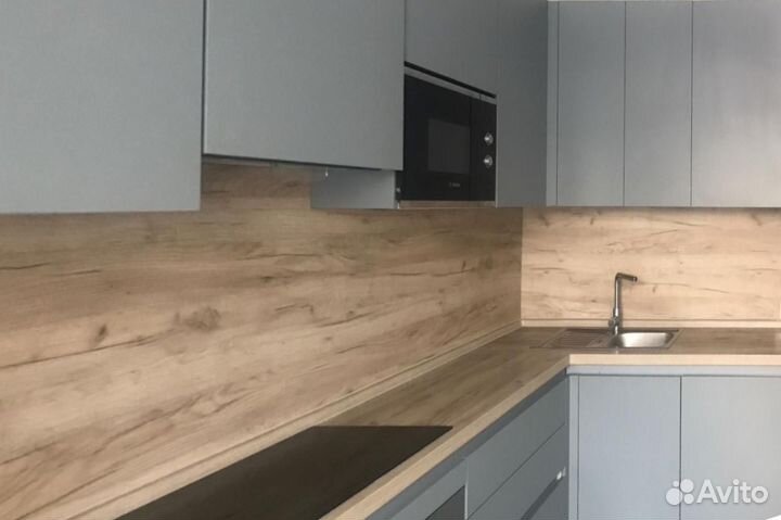 Угловая кухня на заказ. Фабрика