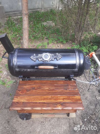 Мангал с электрогрилем