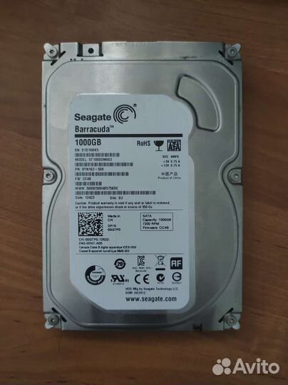 Жесткий диск HDD 1 тб