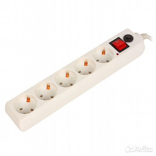 Сетевой фильтр buro 500SH-1.8-UPS-W 5 #190308