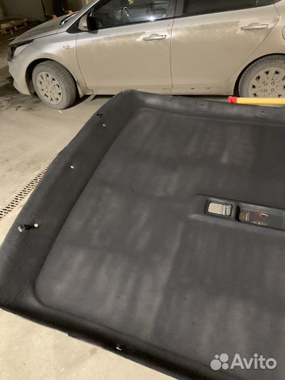 Черный потолок ваз 2110