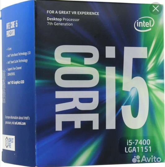 Процессор intel core i5 7400