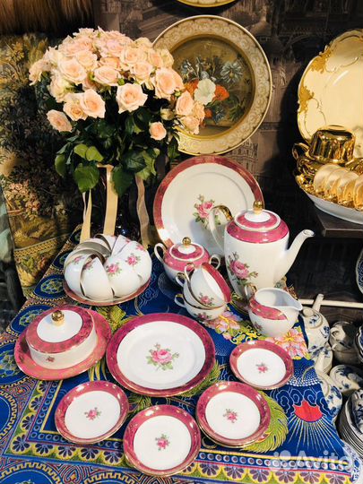 Сервиз из гдр «дикая роза»12 пер Фортуна