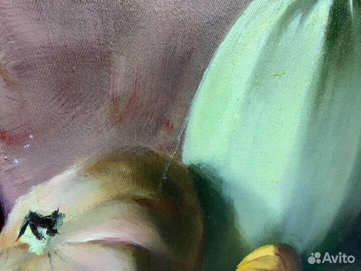 Картина натюрморт с тыквами холст масло