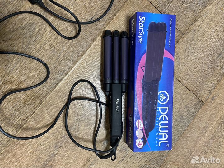 Плойка для волос Star Style тройная