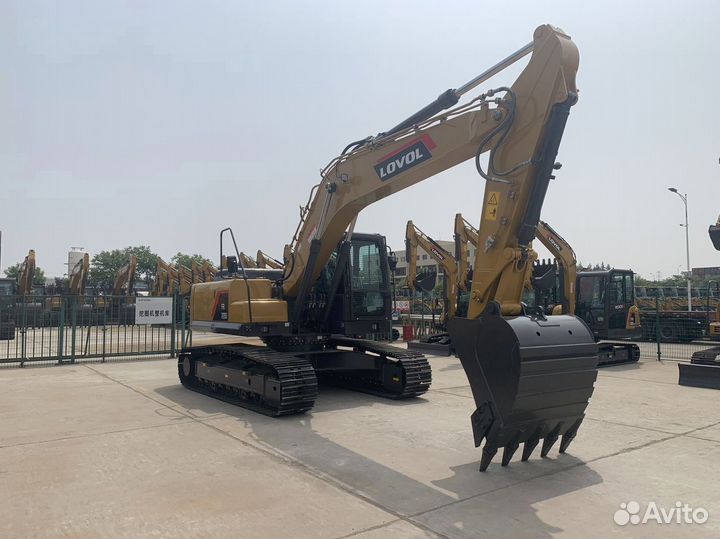 Гусеничный экскаватор Lovol FR220D, 2024