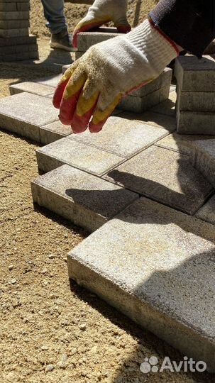 Тротуарная плитка минимальный объем 120 м2