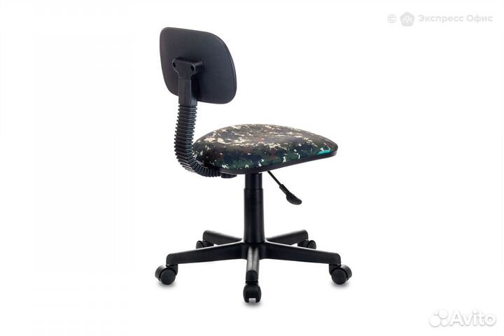 Кресло компьютерное детское Бюрократ CH-201NX/mili