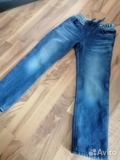 Джинсы утепленные