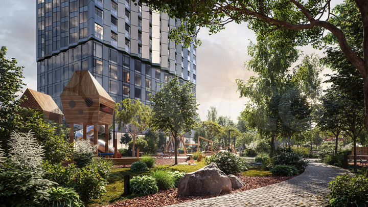 1-к. квартира, 48,5 м², 23/30 эт.