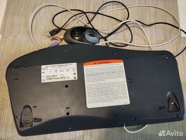 Клавиатура Microsoft multimedia keyboard 1.0A