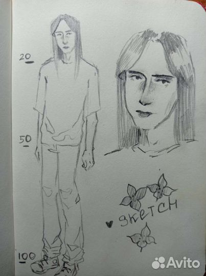 Скетч коммишки