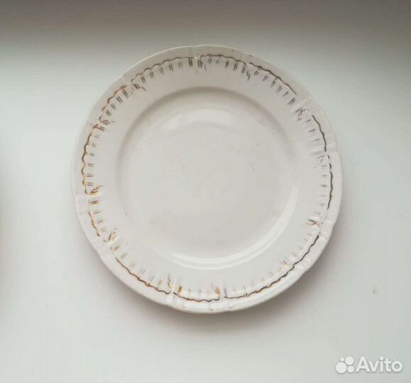 Тарелка старинная