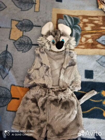 Новогодний костюм для мальчика мышонок