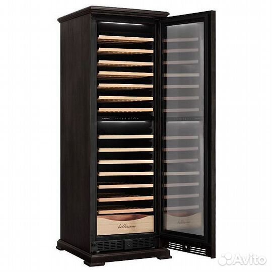 Винный шкаф meyvel MV163PRO-KBT2 (Тёмный шоколад)