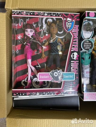 Клод Вульф Дракулаура набор Draculaura Clawd Wolf