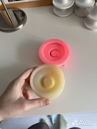 Силиконовая форма подсвечник