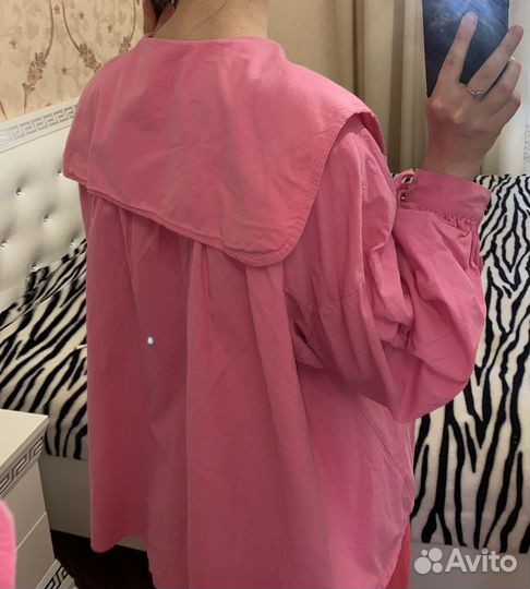 Рубашка розовая