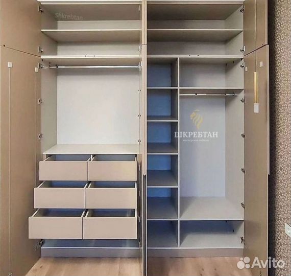 Шкафы встройки