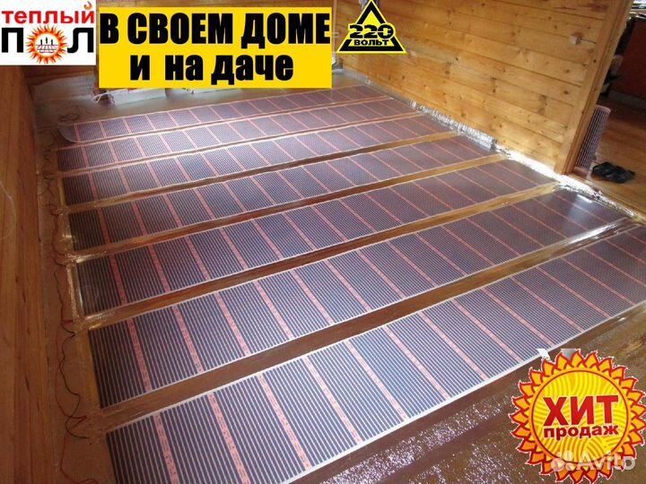 Комплект для подключения теплого пола, крокодил