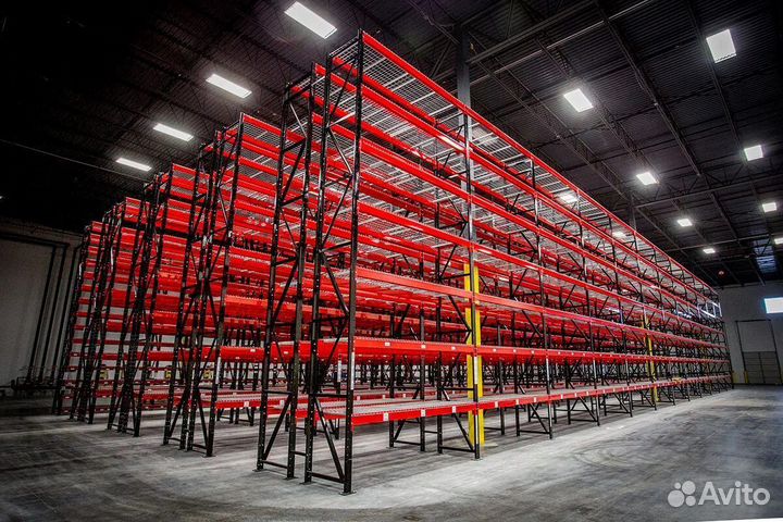 Стеллажи металлические складские