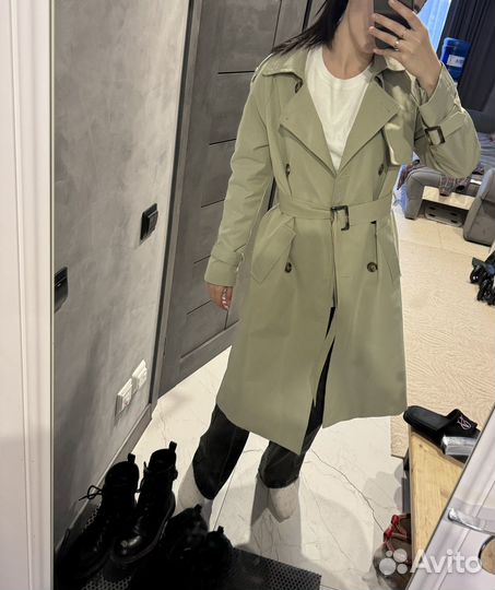 Тренчкот женский удлиненный демисезонный