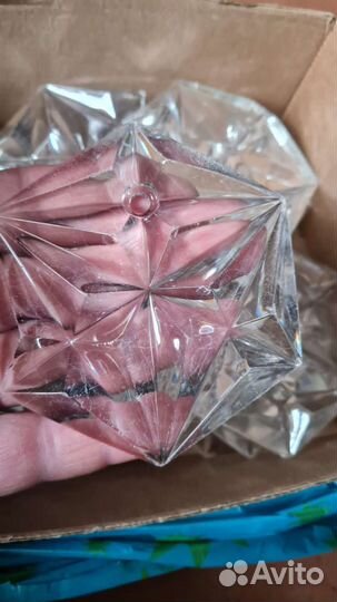 Подвески для люстры СССР хрусталь