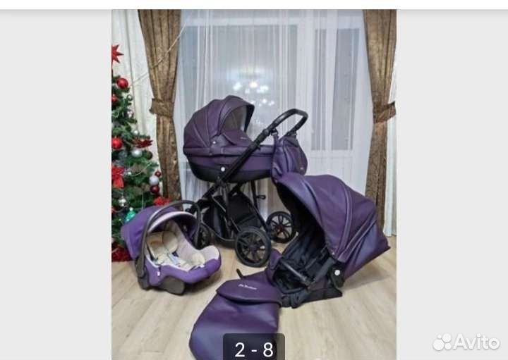 Коляска Mr Sandman Oblivion Эко-кожа (2в1