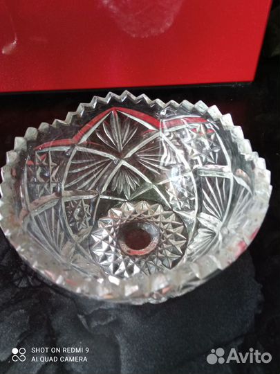 Хрусталь. бакалы. салатники. конфетница. рюмки.бак