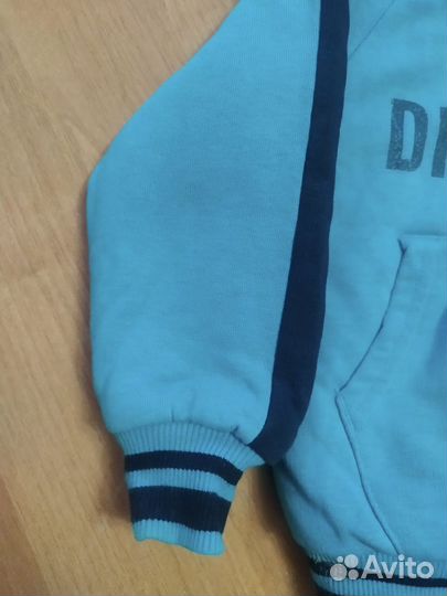 Толстовка на меху для мальчика 86-92