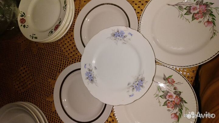 Тарелки и эмалированные миски (для дачи и природы)