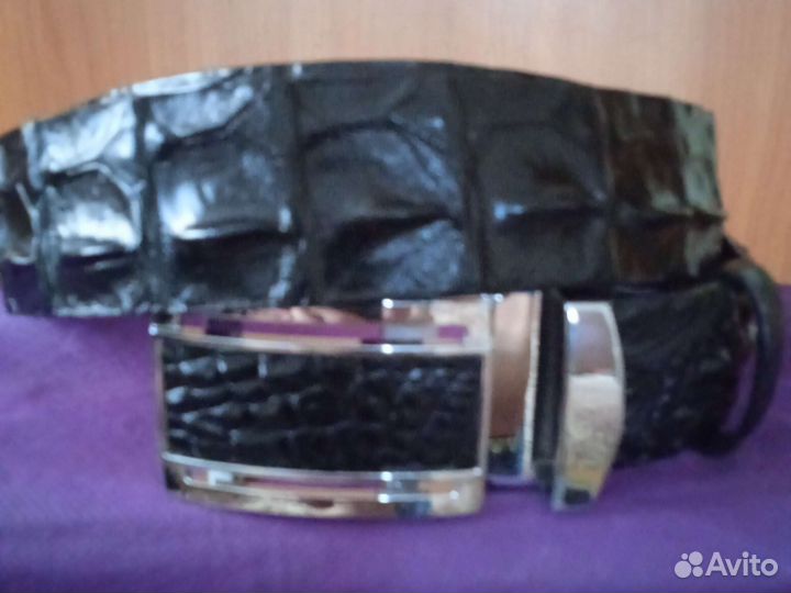 Мужской кожаный ремень