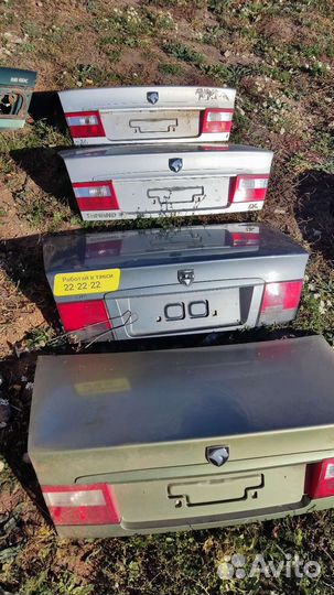 Крышка багажника Iran Khodro Samand 2007 Иран сама