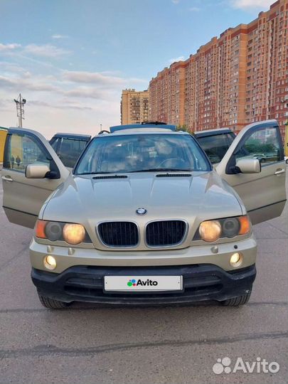 BMW X5 3.0 AT, 2002, 155 000 км