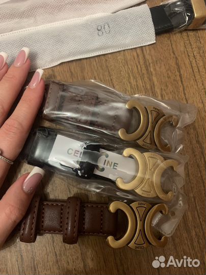 Ремень celine кожа
