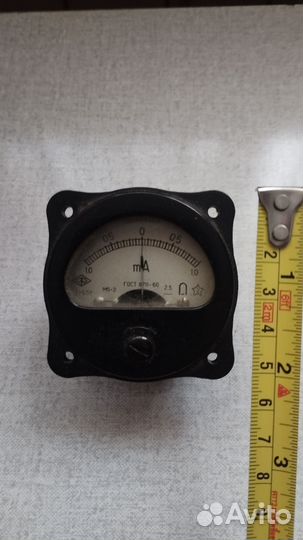 Стрелочные приборы СССР Микроамперметр М5-2