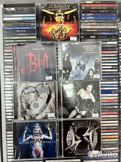 Музыкальные cd диски Atrocity