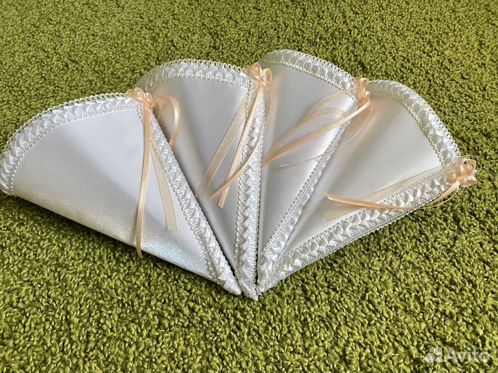 Свадебные украшения (кульки для лепестков)