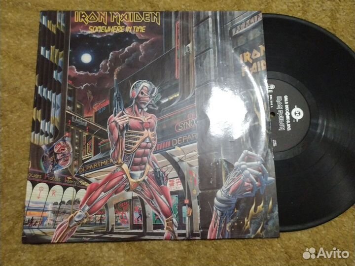 Виниловая пластинка Iron maiden