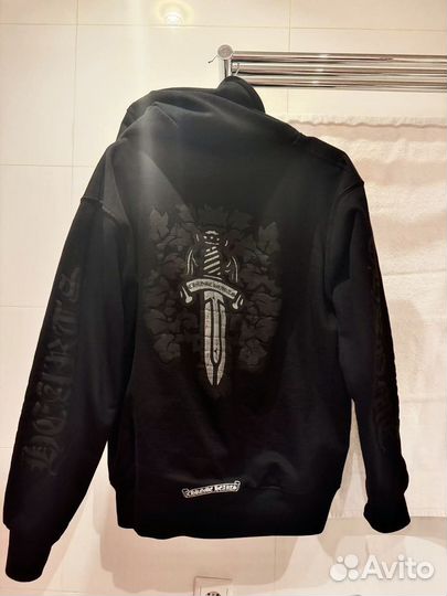 Chrome Hearts hoodie худи черное