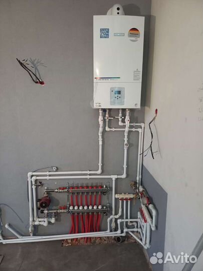 Услуги сантехника отопление