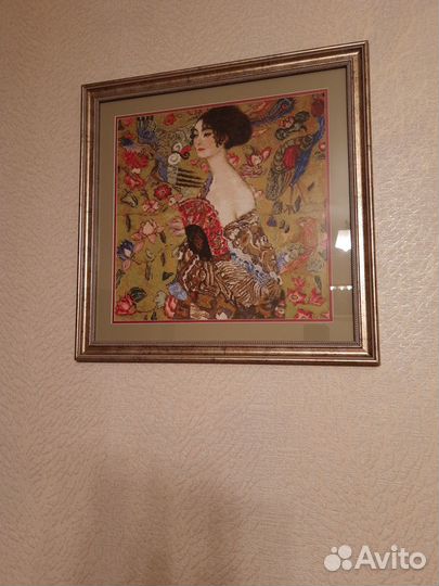 Картина вышитая крестом